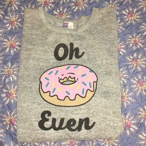 “Oh Donut Even” crewneck sweatshirt